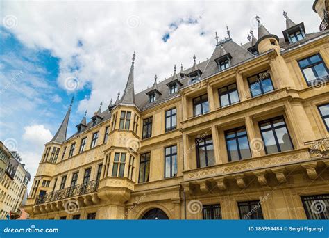 Grand Ducal Palace in Luxembourg Stock Photo - Image of urban, summer ...
