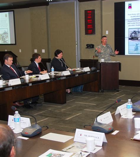 Congressional Staff Delegation Visits First Army Headquarters | Article ...