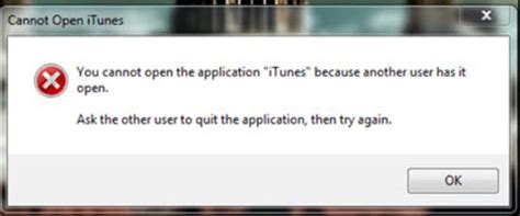 Cannot Open iTunes 的图像结果