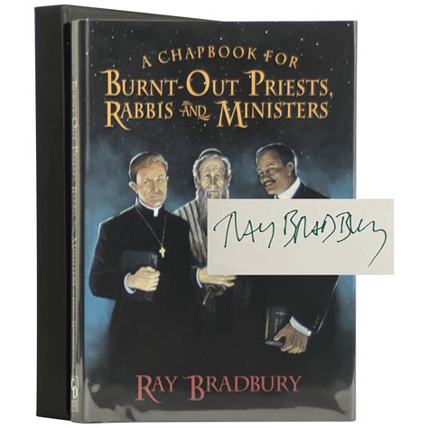 A Chapbook for Burnt-out Priests, Rabbis and Ministers Signed, Numbered ...