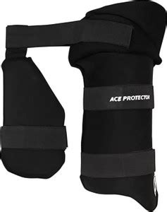 SSS GAME CHANGR Ace pro youth right hand black Cricket Thigh Guard ...