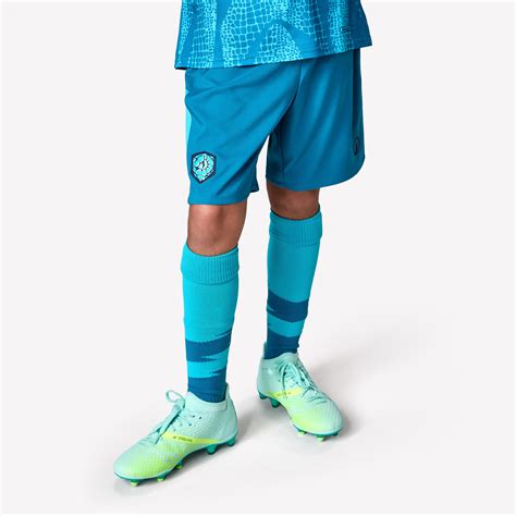 Kids Football Shorts Viralto - Turquoise