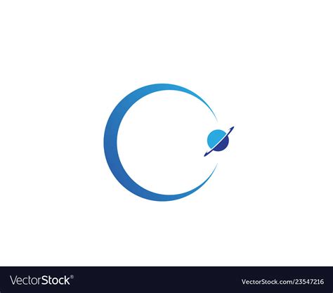 Globe world symbol logo Royalty Free Vector Image