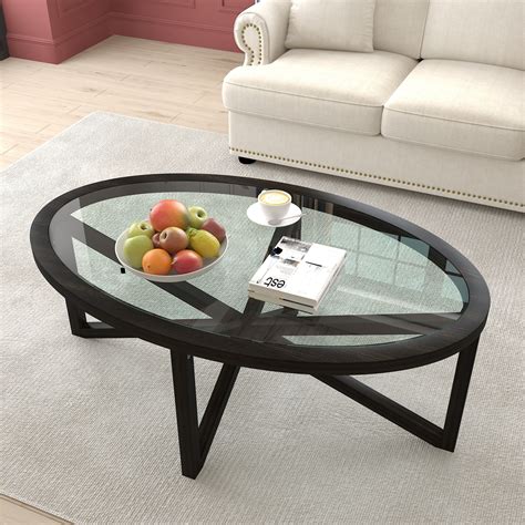 Oval, Glass Coffee Tables - Bed Bath & Beyond