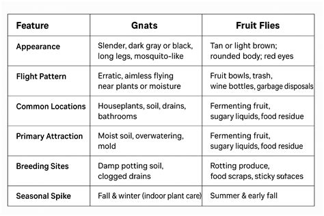 Gnats vs. Fruit Flies | Rid-A-Pest Inc.