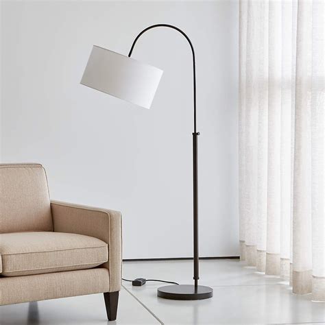 Crate and Barrel Adjustable Arc Floor Lamp by Crate and Barrel - Dwell