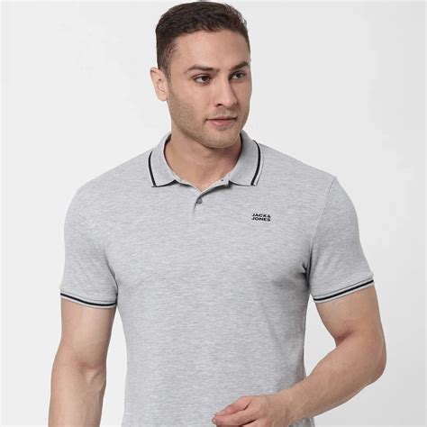 Jack N Jones Tipping Polo T-shirt - Customised With Company Logo