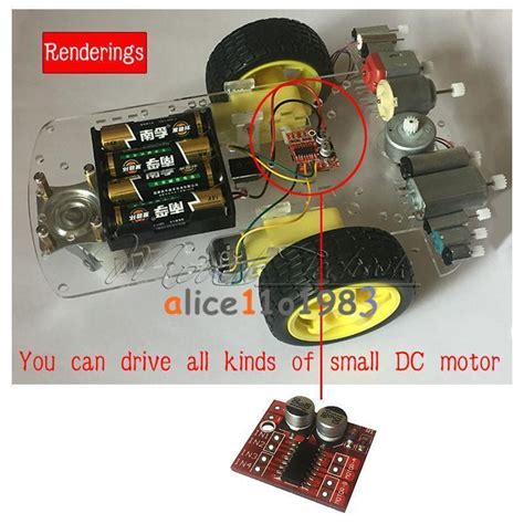 1.5A Dual Channel DC Motor Driver Module Reversible | Ubuy India