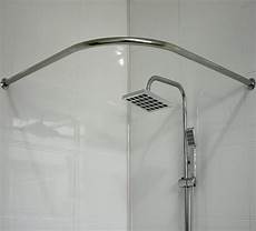 Shower Curtain Poles by Thick 304 Stainless Steel Curved Shower Curtain Rod L Shower Curtain Poles