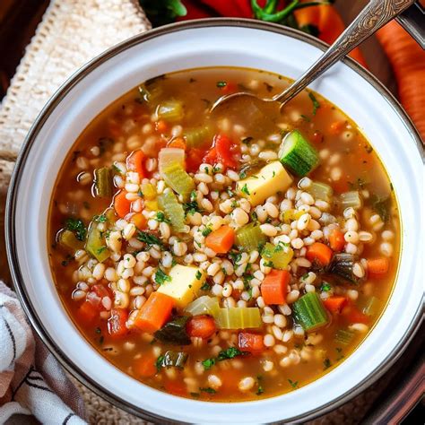 Easy Vegetable Barley Soup Recipe for a Healthy Meal | instantcooks