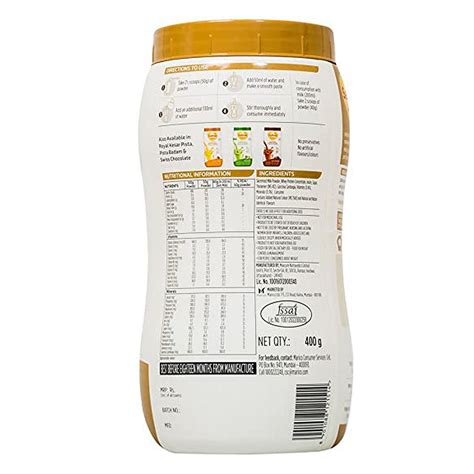 Saffola Active Nutri French Vanilla Flavour Shake, 400 gm Price, Uses ...