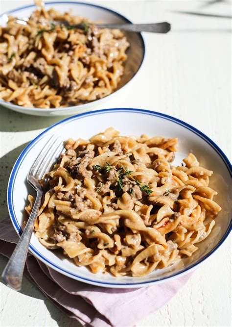 One-Pot Beef Stroganoff - The Defined Dish Recipes | Recipe | Beef ...