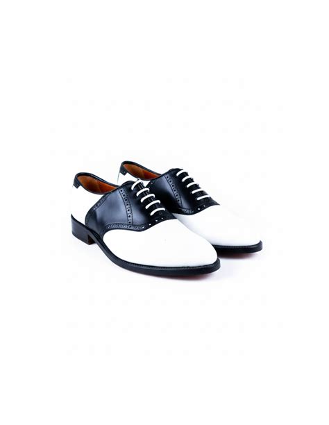 ZAPATOS MODELO 758 NEGRO Y BLANCO