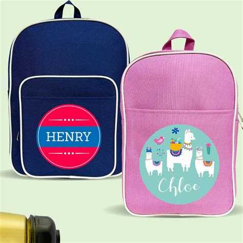 Personalised Kids' Backpacks – Dinkleboo AU