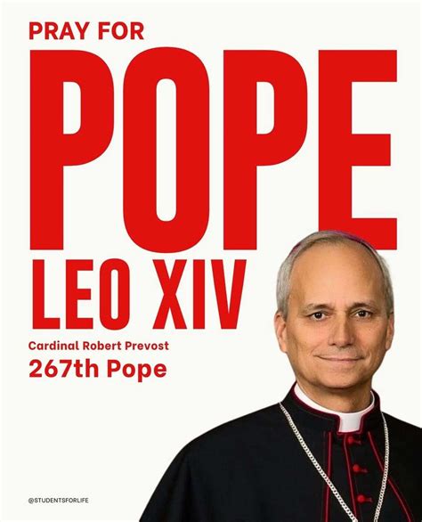 Our New Pro-Life Pope Helped Start a Students for Life of America Group ...