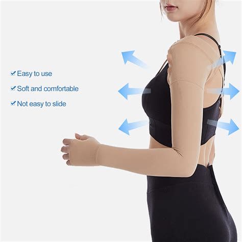 ZJchao Lymphedema Compression Arm Sleeve, Thumb India | Ubuy