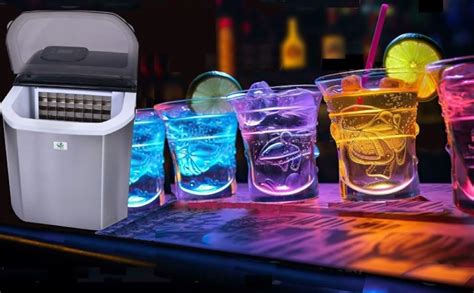 Allied Appliances Ice Cube Maker Machine, 20Kg crystal clear solid ice ...