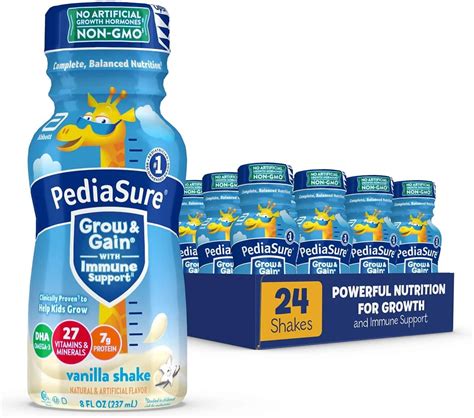 Amazon.com: PediaSure Bebida nutritiva, botellas de plástico de 8 fl oz ...