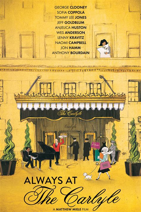 Always at The Carlyle (2018) - Posters — The Movie Database (TMDB)