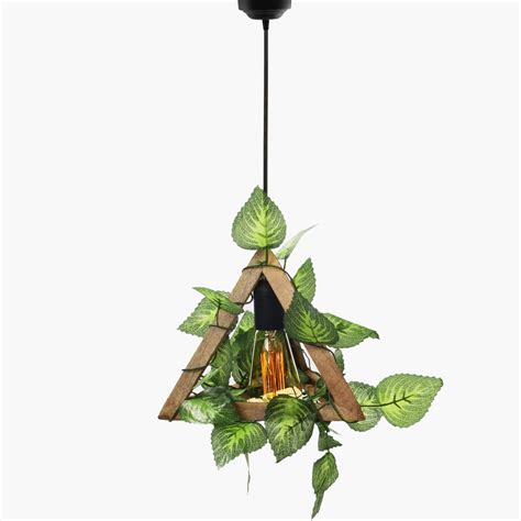 Buy HOMESAKE Wooden Ceiling Lamp from Homesake at just INR 2398.0