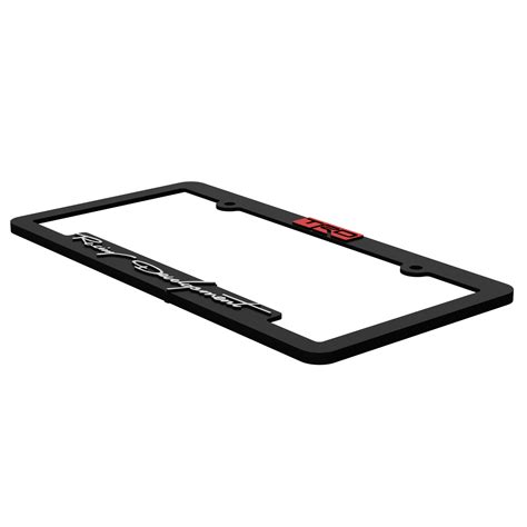 TRD Racing License Plate Frame Bracket — Custom Car Gear MODS & Accessories