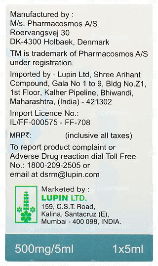 Isofer 100 MG Injection 5 ML | Order Isofer 100 MG Injection 5 ML ...