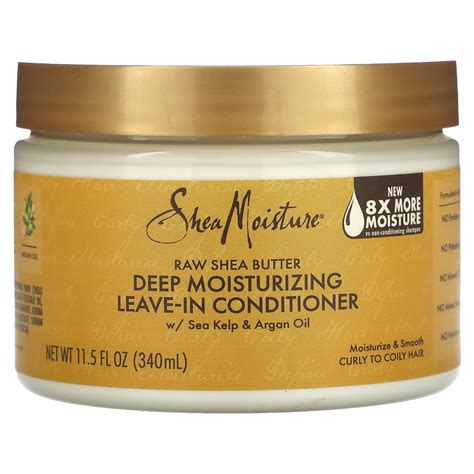 SheaMoisture, Raw Shea Butter, Deep Moisturizing Leave-In Conditioner ...