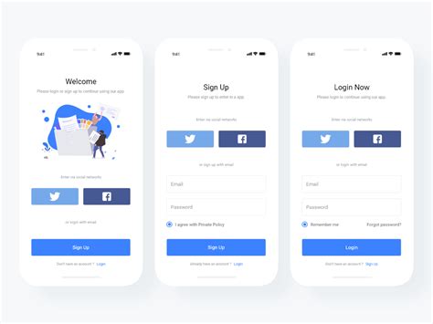 Best 14+ Free Adobe Xd Mobile App Templates
