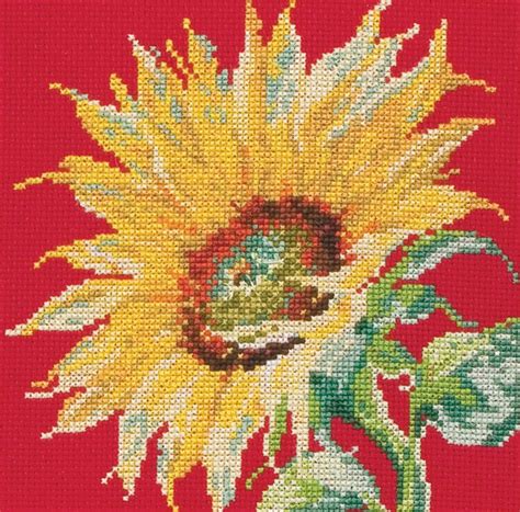 Maia Joie De Vivre Counted Cross Stitch Kit-5"X5" 18 Count : Amazon.in ...