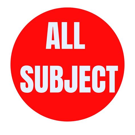ALL SUBJECT