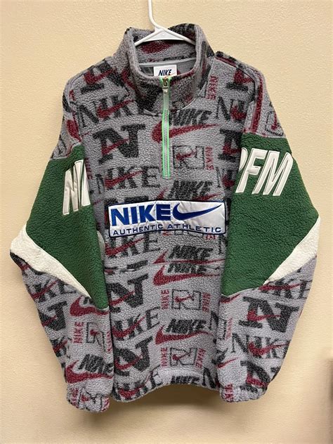 Nike Nike x CPFM 1/4 Zip Top Fleece Jacket Grey | L | Grailed