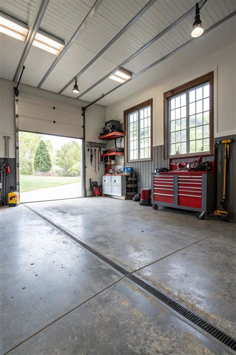 Garage Floor Style Ideas to Enhance Your Home - Light and Layer