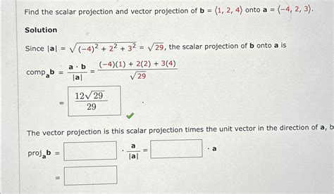 Image result for Scalar Projection Example