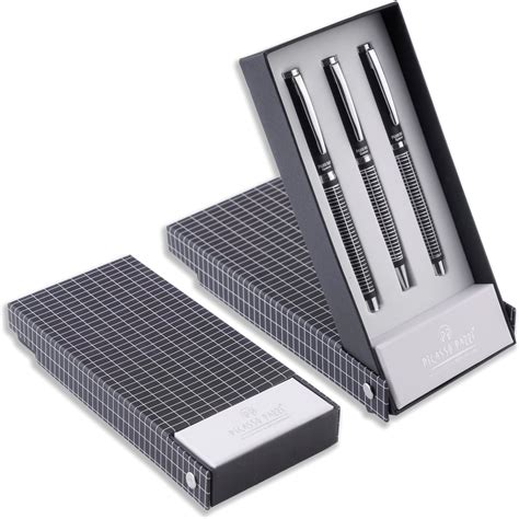 Picasso Parri Spencer 3 in 1 Ball Pen, Roller Pen and Fountain Pen Set ...