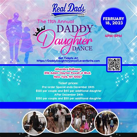 11th Annual Daddy Daughter Dance at Alhambra Ballroom, New York on 18th ...