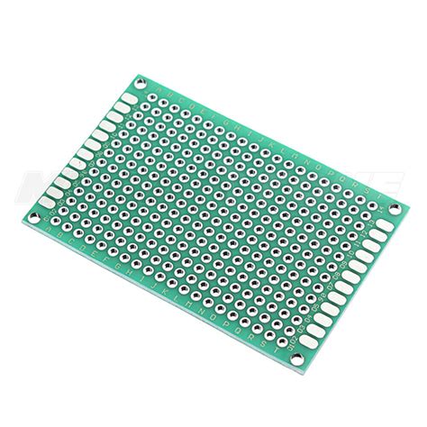 Double Sided Copper Clad Board 4×6 cm FR‑4 • Universal PCB