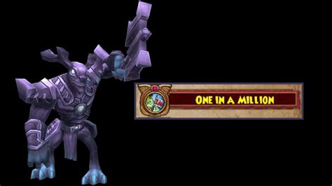 Wizard101 One in a Million with Dark Nova Shadow Creature - YouTube