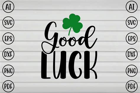 Good Luck SVG Graphic by Shifatcre4ation · Creative Fabrica