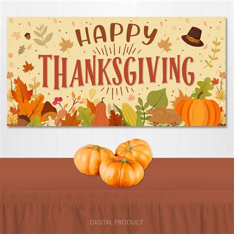 Happy Thanksgiving Web Banner