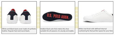 US Polo Association Men's Madryn Off White Sneakers - 2531930812, 10 UK ...