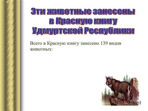 Презентация на тему: "КРАСНАЯ КНИГА Удмуртской Республики. Природа ...