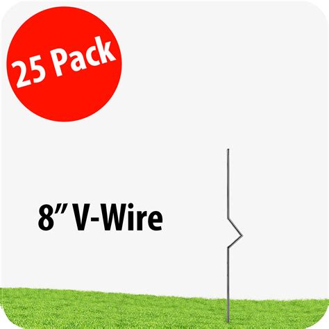 V-Wire 8" - 9 gauge wire extensions - 25 pack – planetsignshop.com