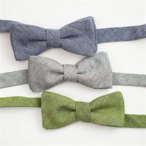 Kids' Bow Ties: Chambray | The Cordial Churchman