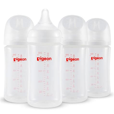 Amazon.com : Pigeon PP Nursing Bottle Wide Neck, Anti-Colic ...
