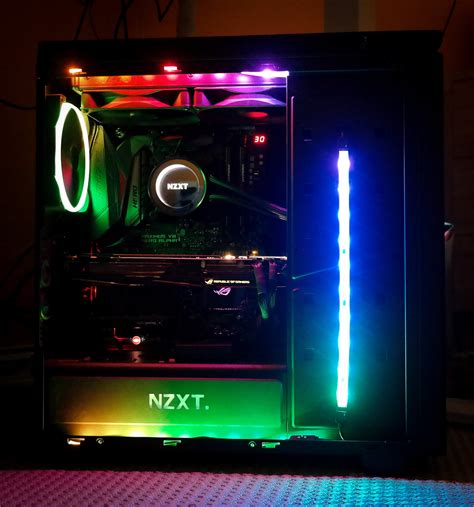Image result for LED Light Computer PC