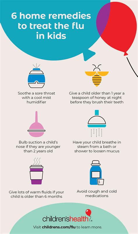 6 Home Remedies for Flu in Kids [Infographic] - Children's Health