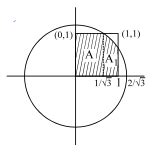 Consider the following regions in the plane: R 1= ( x , y ): 0 ≤ x ≤ 1 ...