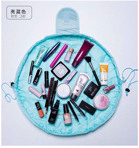 厂家现货韩版懒人化妆包防水抽绳化妆包旅行化妆袋收纳包-阿里巴巴