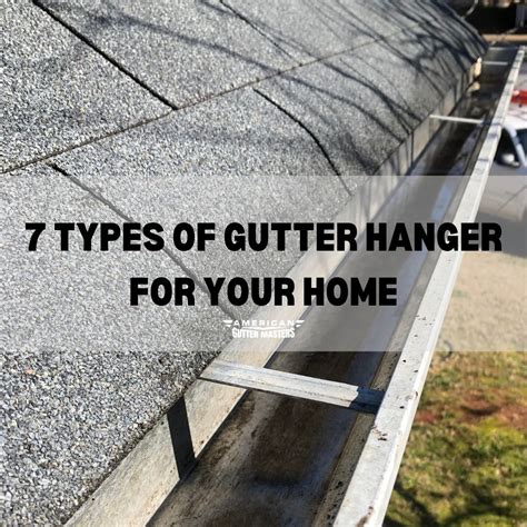 Image result for Gutter Hanger Types