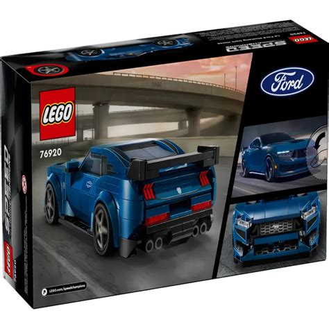 Lego 76920 Speed Champions Ford Mustang Dark Horse Sports Car (344 Pie ...